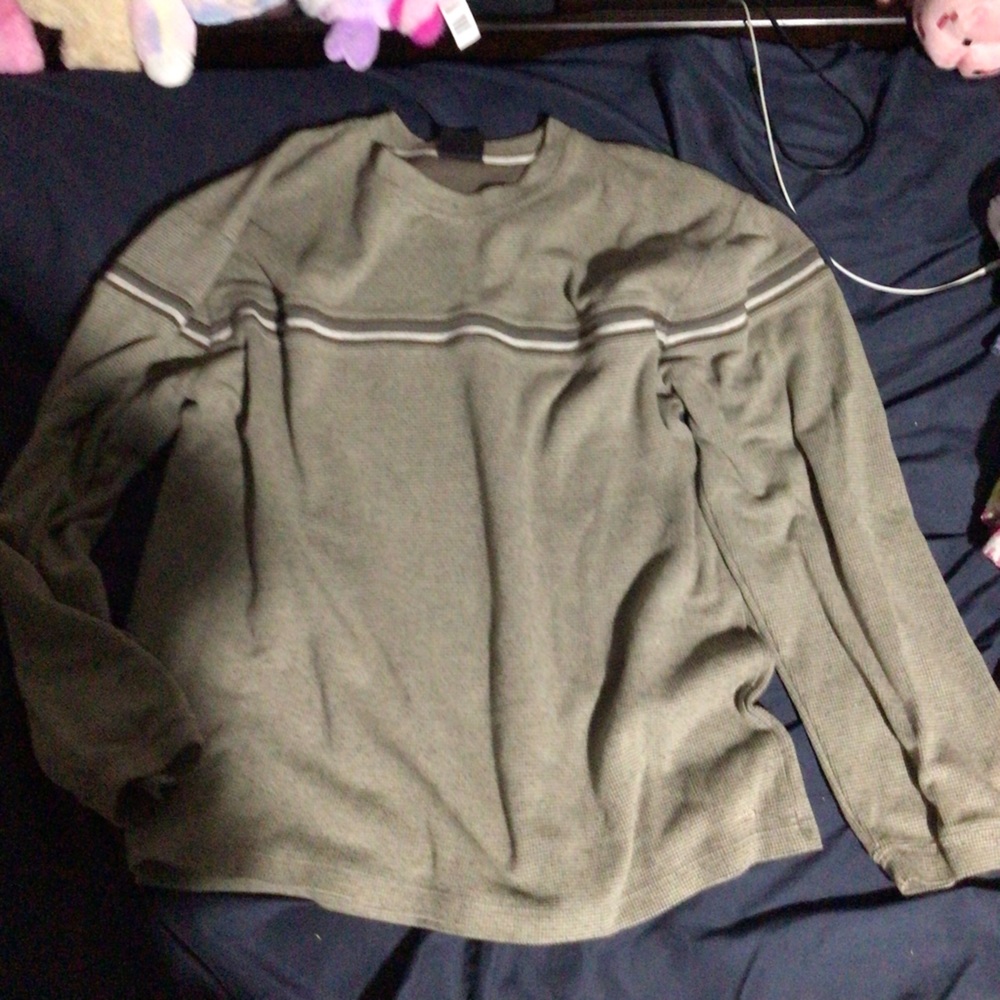 Brown stripped sweater